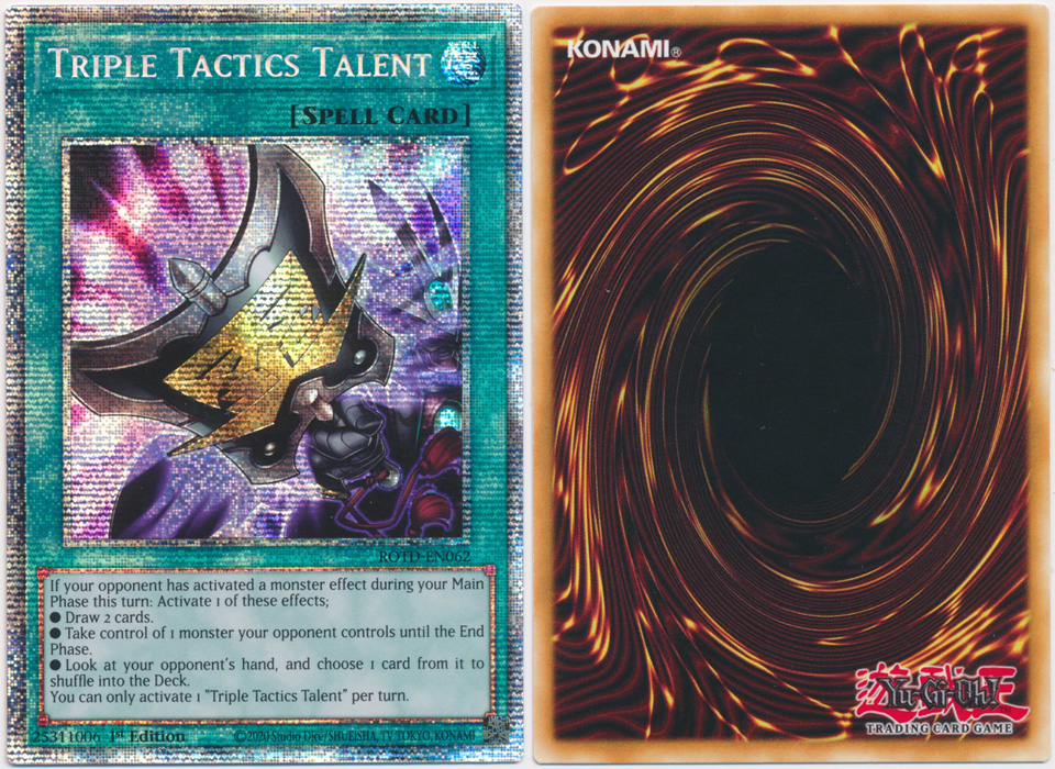 Unique image for Triple Tactics Talent