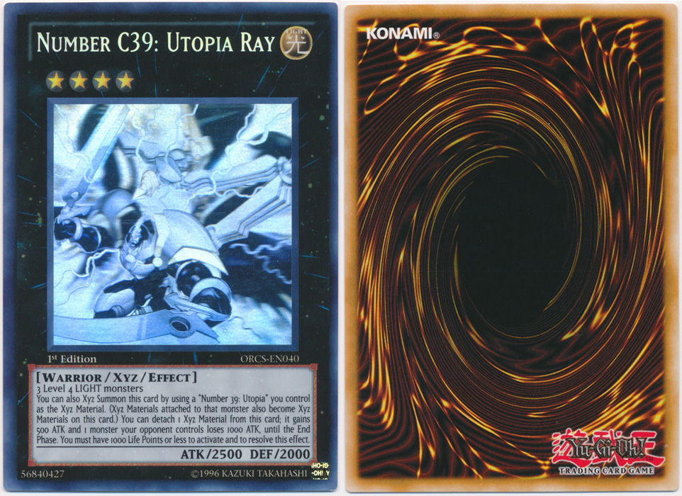Unique image for Number C39: Utopia Ray (Ghost Rare)