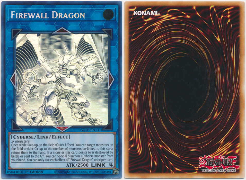 Unique image for Firewall Dragon (alternate artwork)