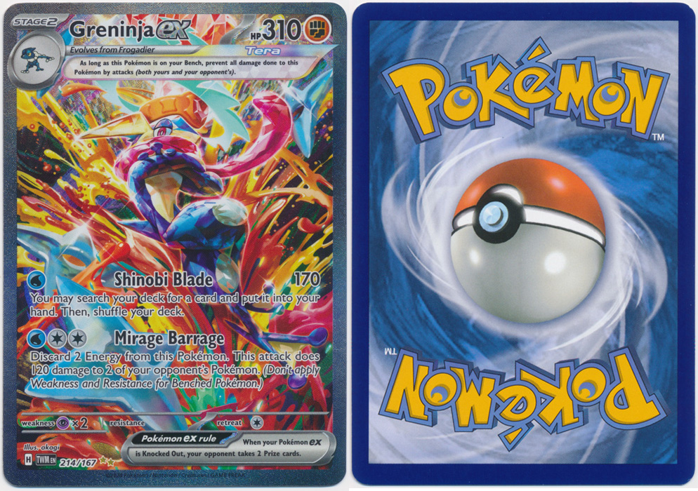 Unique image for Greninja ex (Alt Full Art) - 214/167