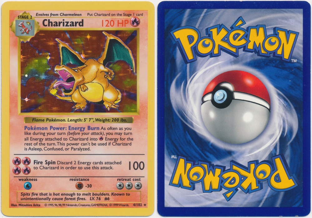 Unique image for Charizard - 4/102