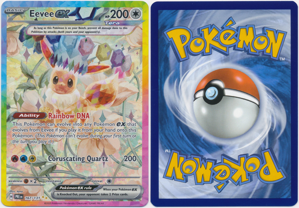 Unique image for Eevee ex (Alt Full Art) - 167/131