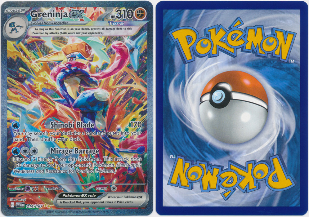 Unique image for Greninja ex (Alt Full Art) - 214/167