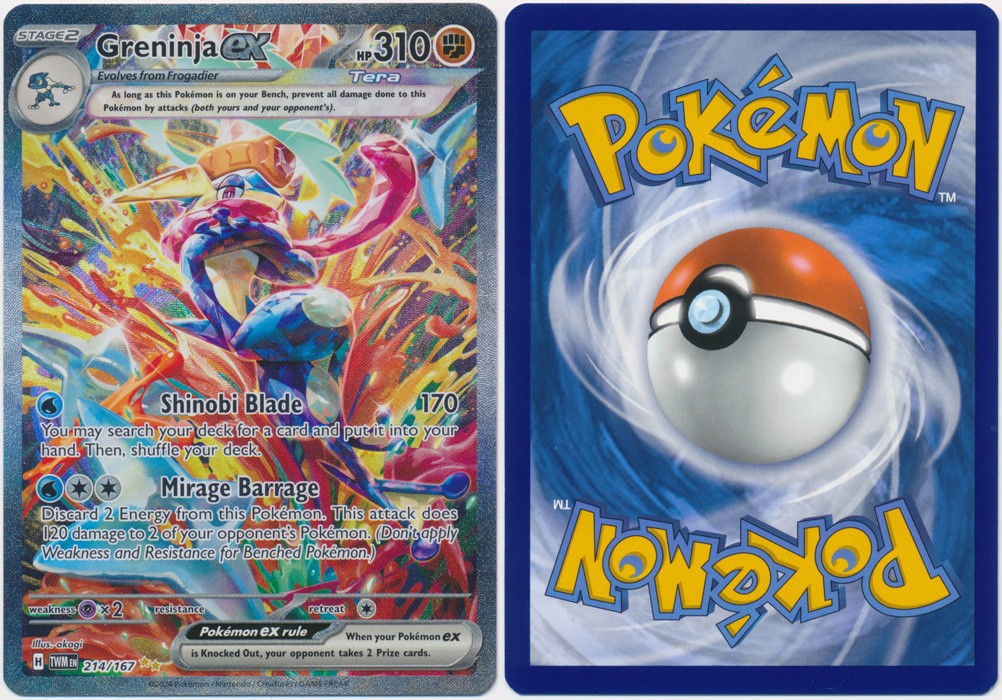 Unique image for Greninja ex (Alt Full Art) - 214/167