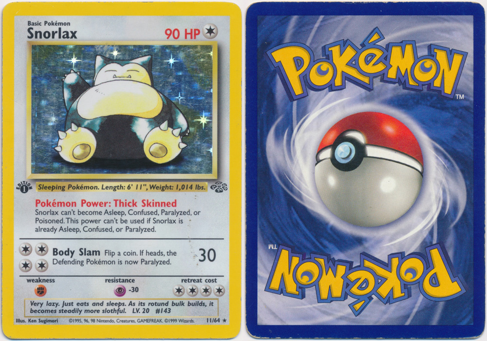 Unique image for Snorlax - 11/64