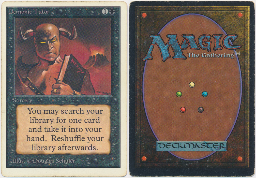 Unique image for Demonic Tutor