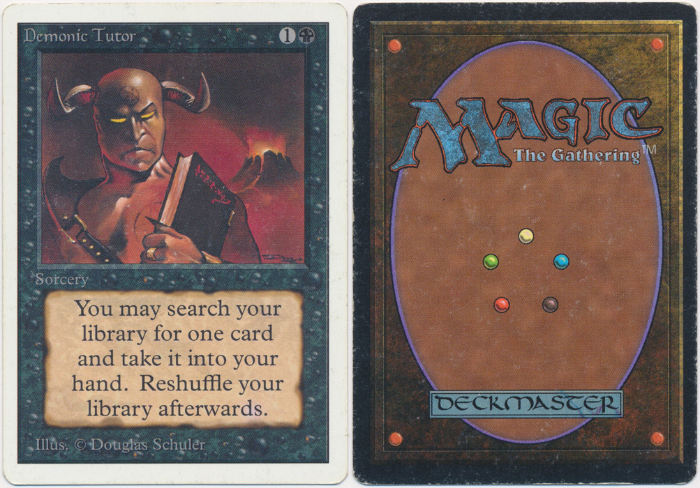 Unique image for Demonic Tutor