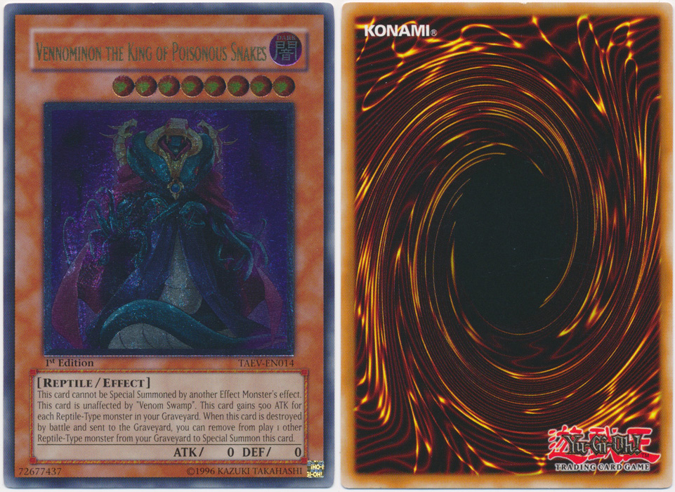 Unique image for Vennominon the King of Poisonous Snakes (Ultimate Rare)