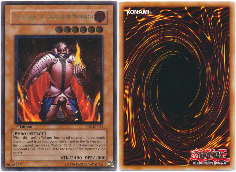 Unique image for Thestalos the Firestorm Monarch (Ultimate Rare)