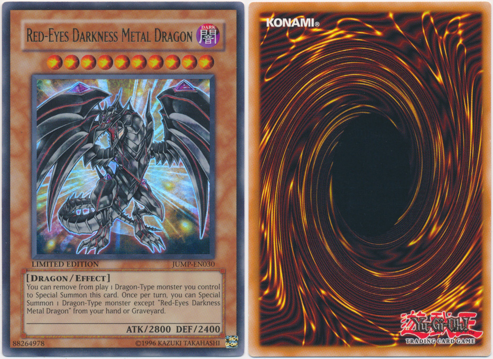Unique image for Red-Eyes Darkness Metal Dragon