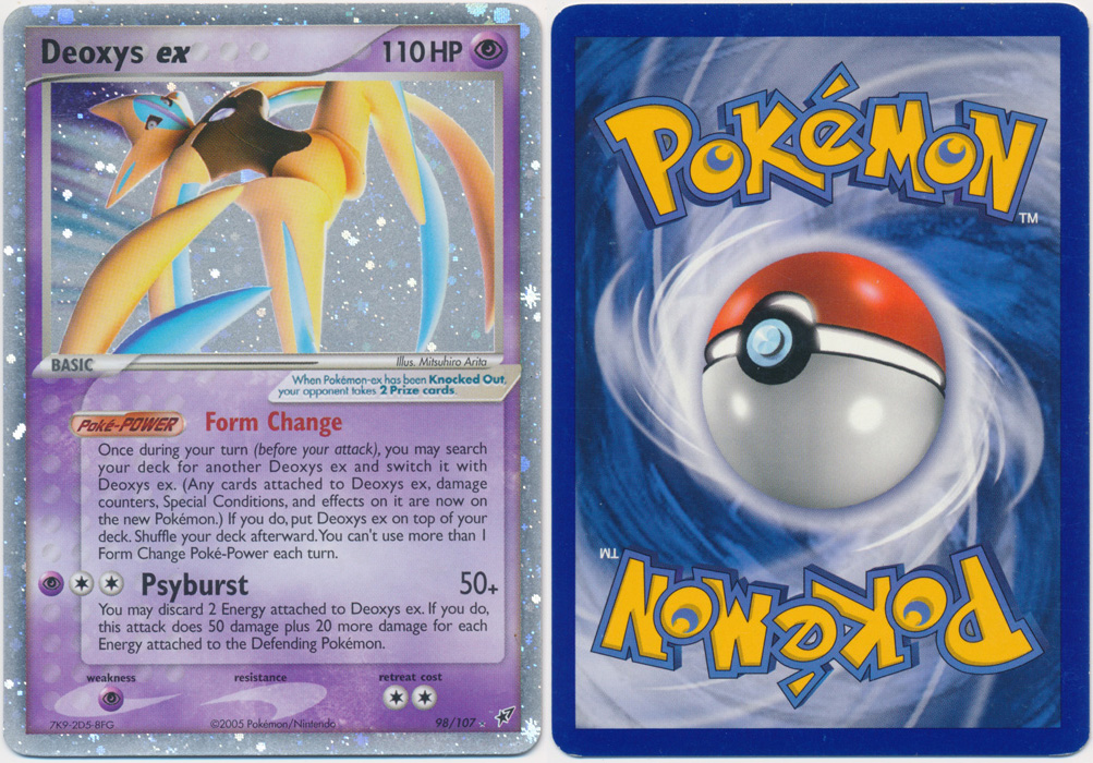 Unique image for Deoxys ex (Attack) - 98/107