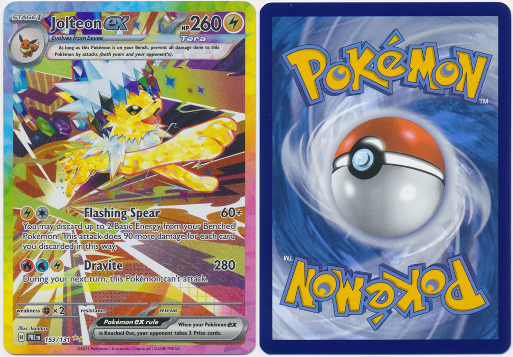 Unique image for Jolteon ex (Alt Full Art) - 153/131