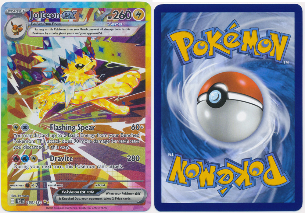 Unique image for Jolteon ex (Alt Full Art) - 153/131