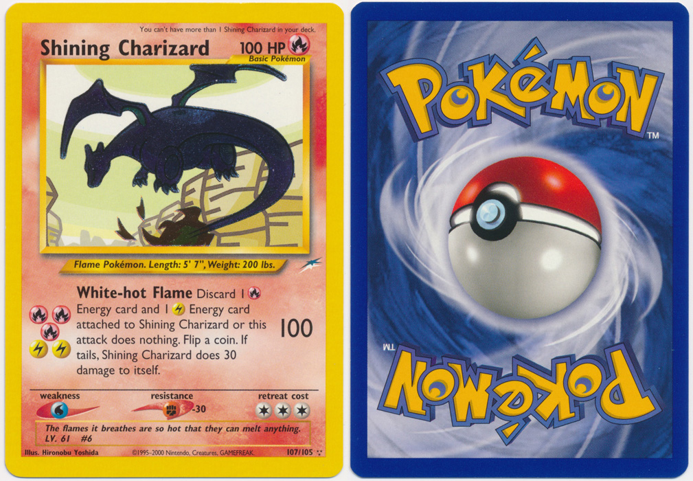 Unique image for Shining Charizard - 107/105