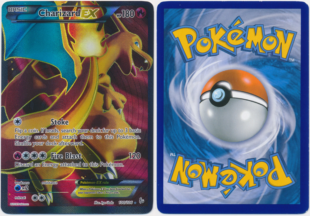 Unique image for Charizard-EX (Full Art) - 100/106