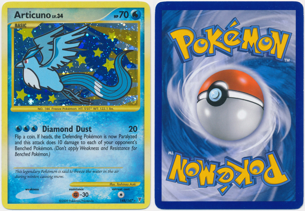 Unique image for Articuno - 148/147