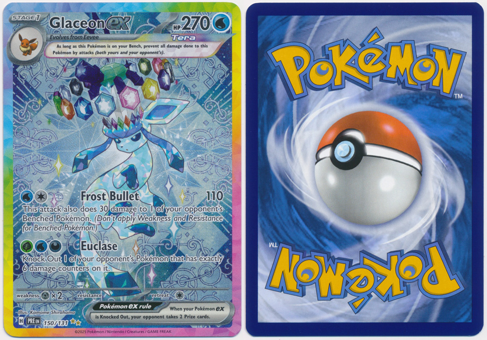 Unique image for Glaceon ex (Alt Full Art) - 150/131
