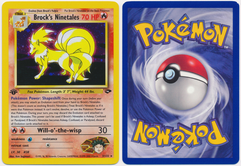 Unique image for Brock's Ninetales - 3/132