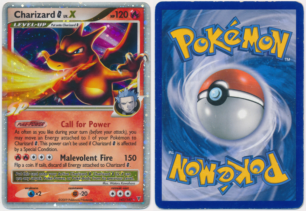 ポケモン　pokemon リザードン lv.x dp charizard Charizard G LV.X 2009 Diamond & Pearl: Black Star Promo