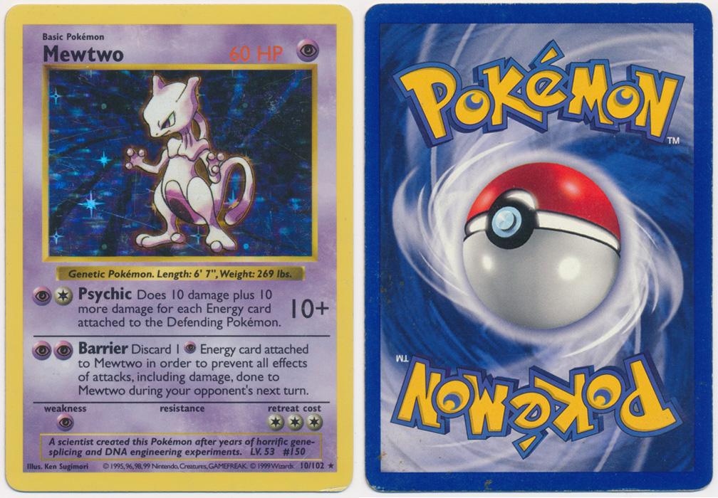 Unique image for Mewtwo - 10/102