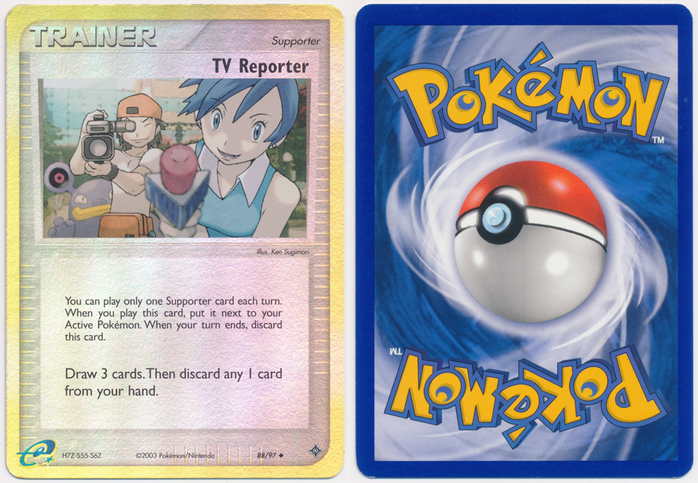 Unique image for TV Reporter - 88/97 (Reverse Foil)