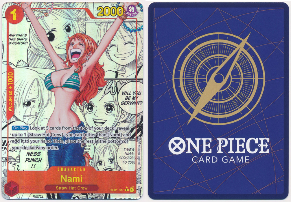 Unique image for Nami (016) (Parallel) (Manga) (PRB-01)