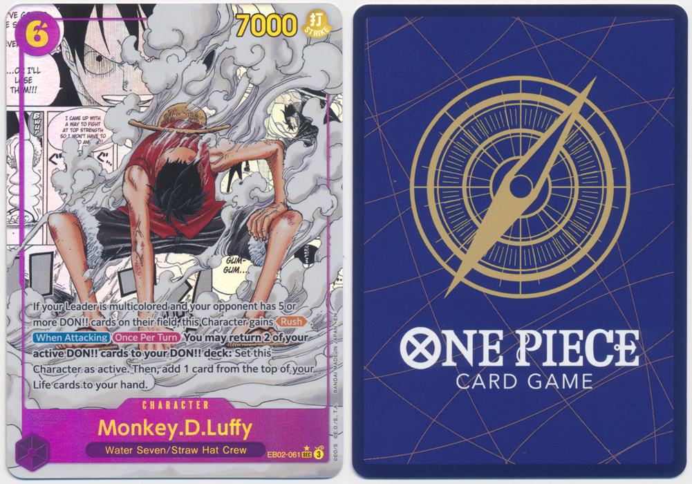 Unique image for Monkey.D.Luffy (EB02-061) (Alternate Art) (Manga)