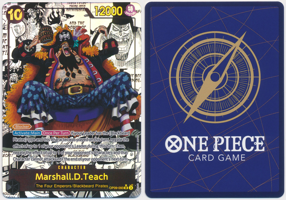 Unique image for Marshall.D.Teach (093) (Parallel) (Manga)