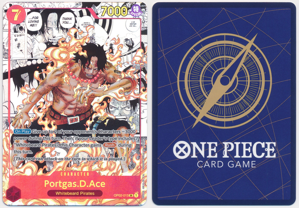 Unique image for Portgas.D.Ace (Parallel) (Alternate Art) (Manga)