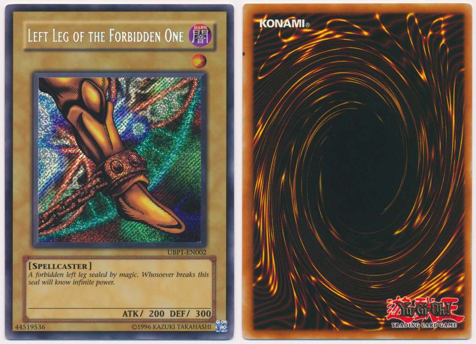 Unique image for Left Leg of the Forbidden One