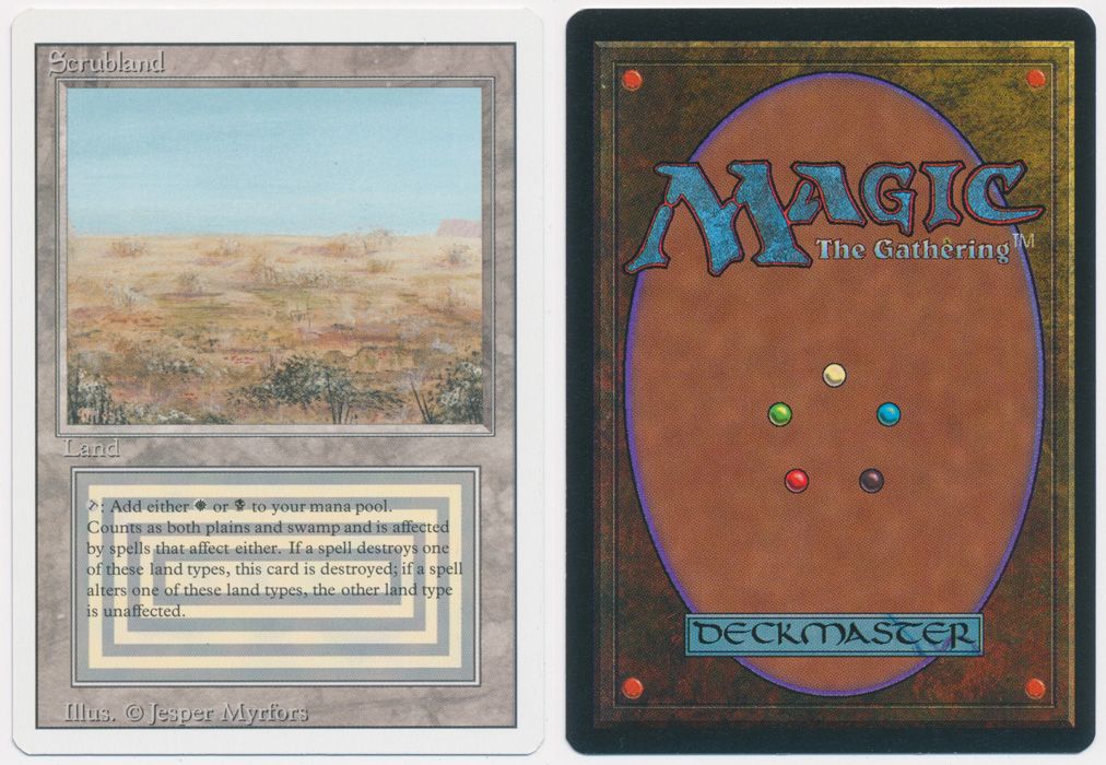 マジック：ザ・ギャザリング MTG Scrubland 30th Anniversary Edition Scrubland #574 Prices | Magic 30th Anniversary | Magic Cards