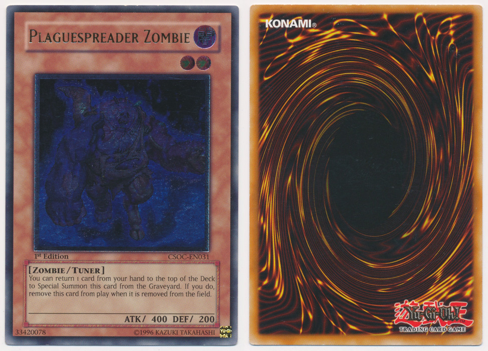 Unique image for Plaguespreader Zombie (Ultimate Rare)