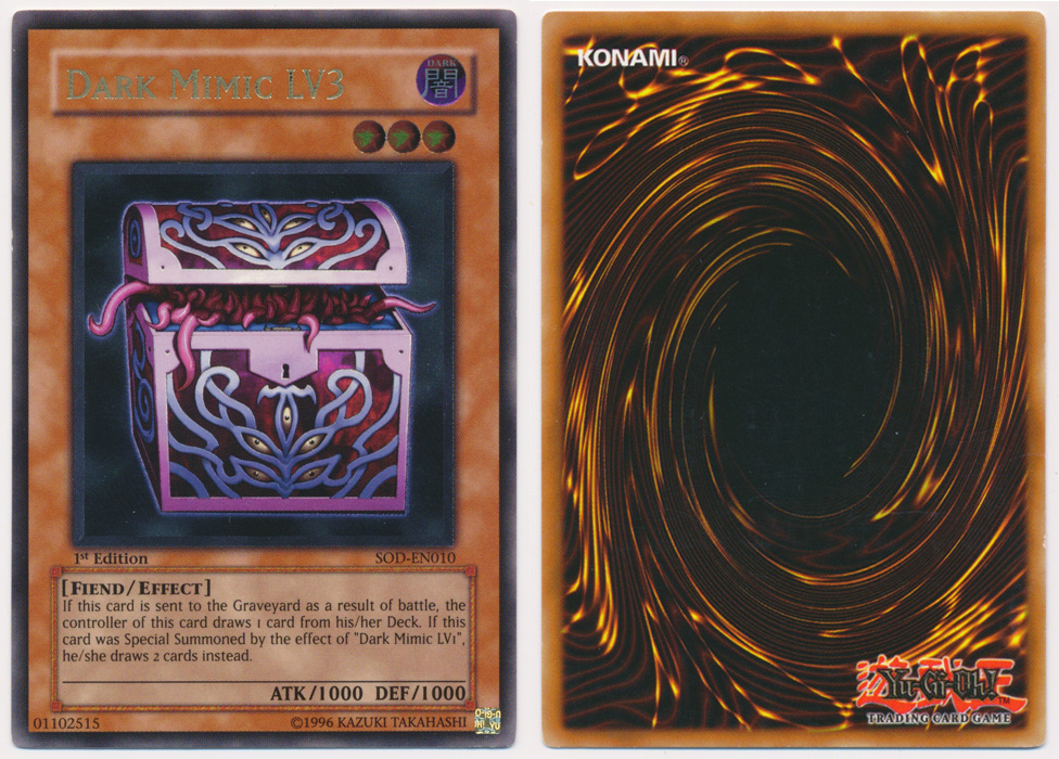 Unique image for Dark Mimic LV3 (Ultimate Rare)
