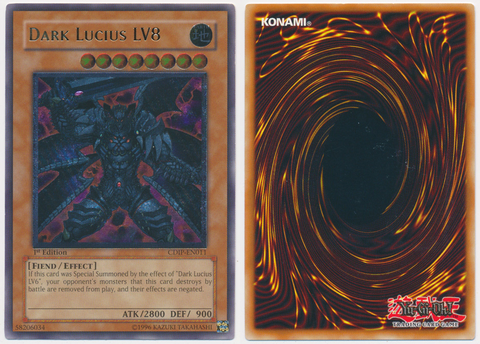 Unique image for Dark Lucius LV8 (Ultimate Rare)
