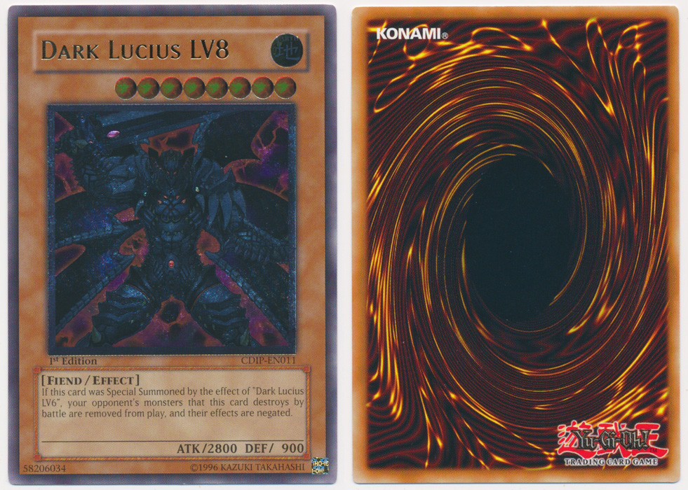 Unique image for Dark Lucius LV8 (Ultimate Rare)