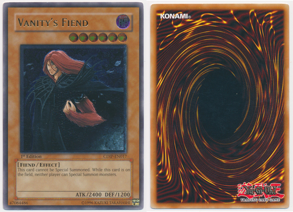 Unique image for Vanity's Fiend (Ultimate Rare)