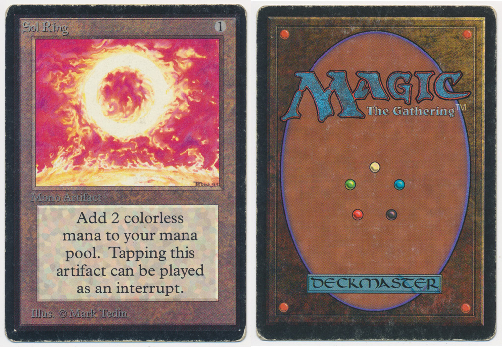 Unique image for Sol Ring