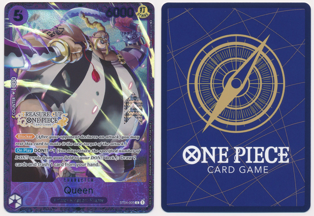 Unique image for Queen (Gold in Border) (Treasure Cup)