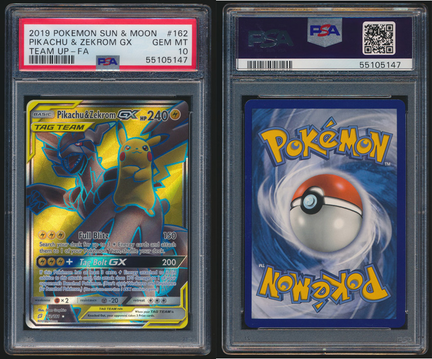 Unique image for Pikachu & Zekrom-GX (Full Art) - 162/181