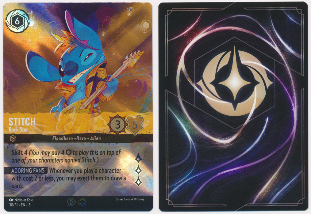 Unique image for Stitch - Rock Star