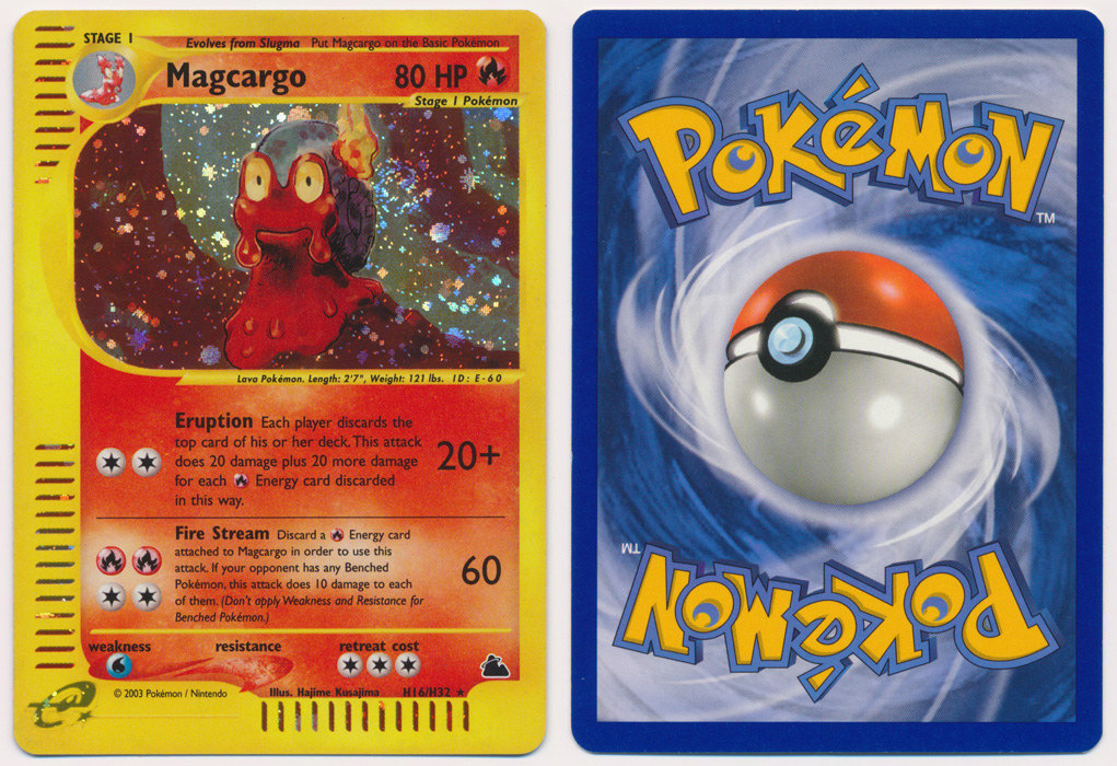 Unique image for Magcargo - H16/H32