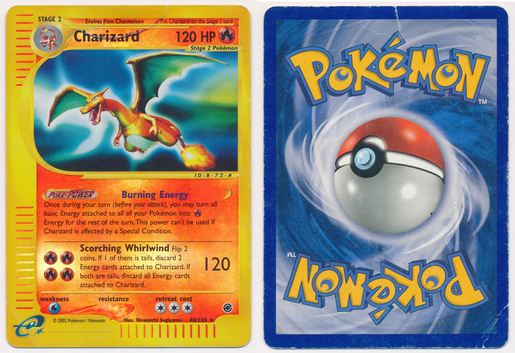 Unique image for Charizard - 40/165 (Reverse Foil)