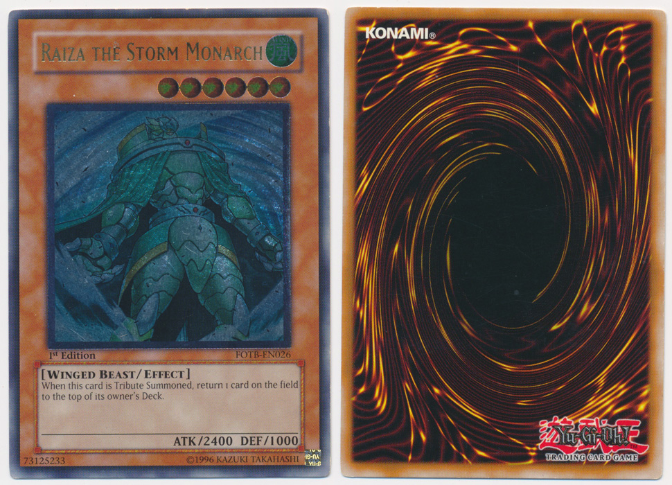 Unique image for Raiza the Storm Monarch (Ultimate Rare)