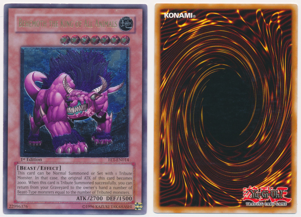 Unique image for Behemoth the King of All Animals (Ultimate Rare)