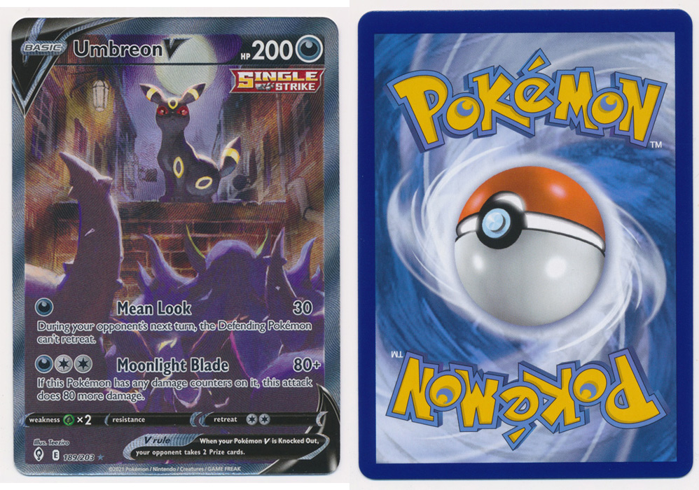 Unique image for Umbreon V (Alt Full Art) - 189/203