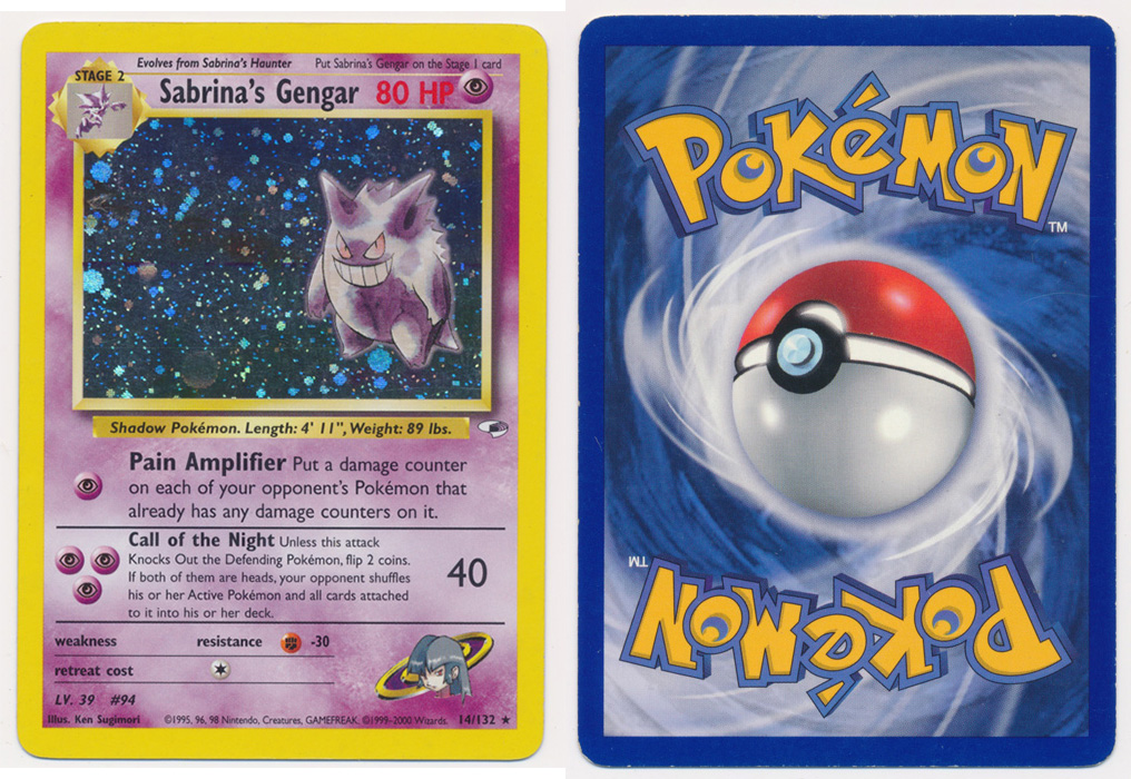 Unique image for Sabrina's Gengar - 14/132