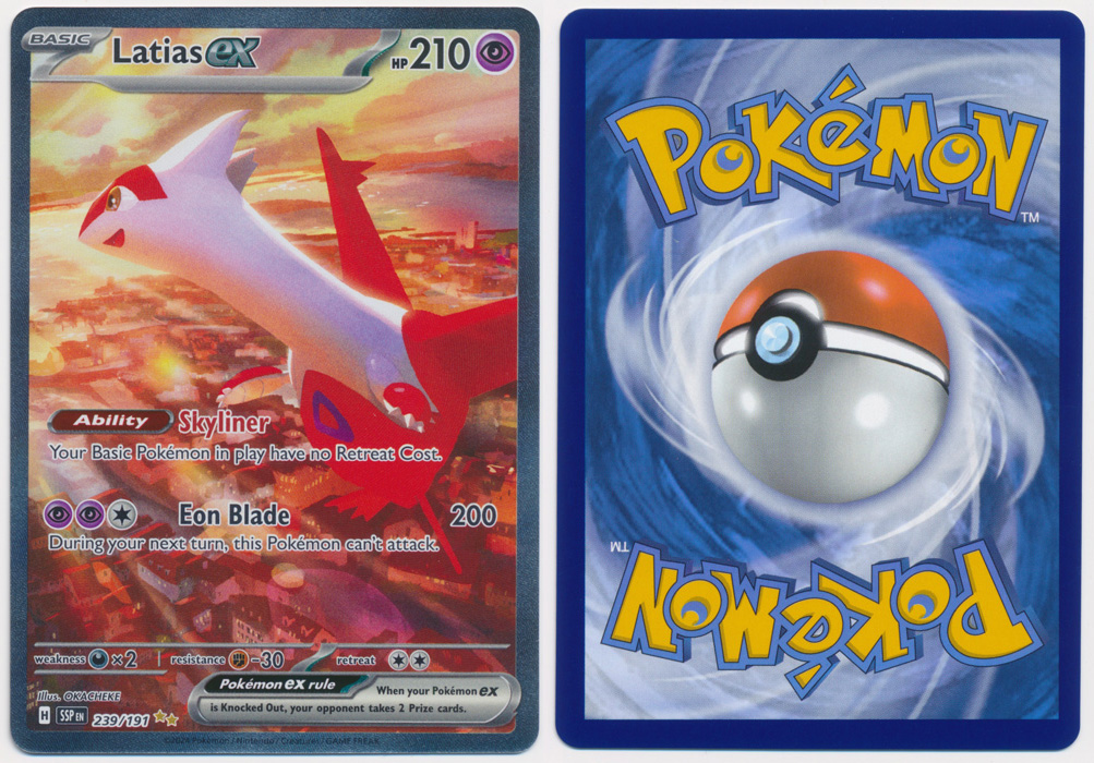 Unique image for Latias ex (Alt Full Art) - 239/191