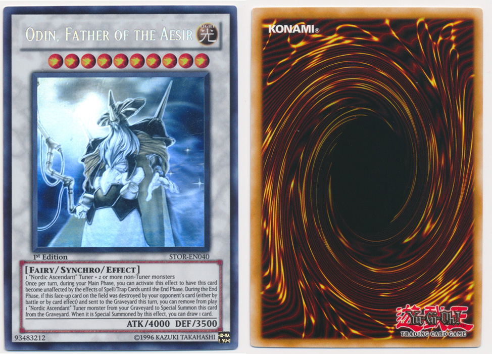 Unique image for Odin, Father of the Aesir (Ghost Rare)