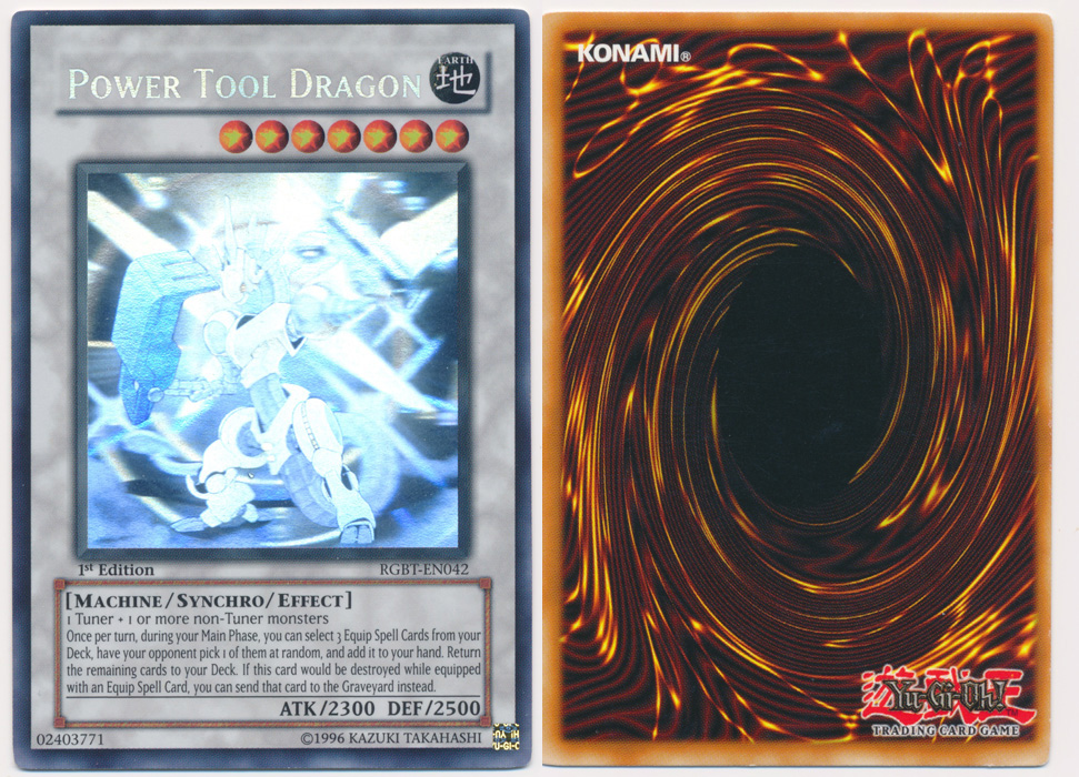 Unique image for Power Tool Dragon (Ghost Rare)