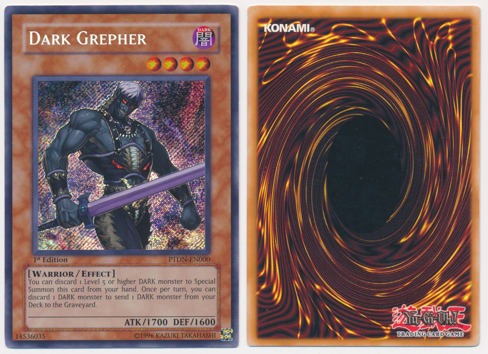 Unique image for Dark Grepher (Secret Rare)